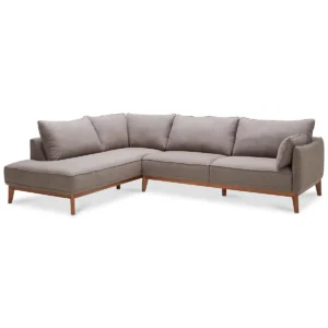 Jollene 2-Pc. Fabric Sectional