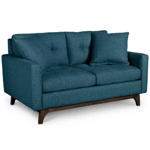 Nari Fabric Tufted Loveseat