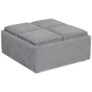 Nycolle Fabric Ottoman